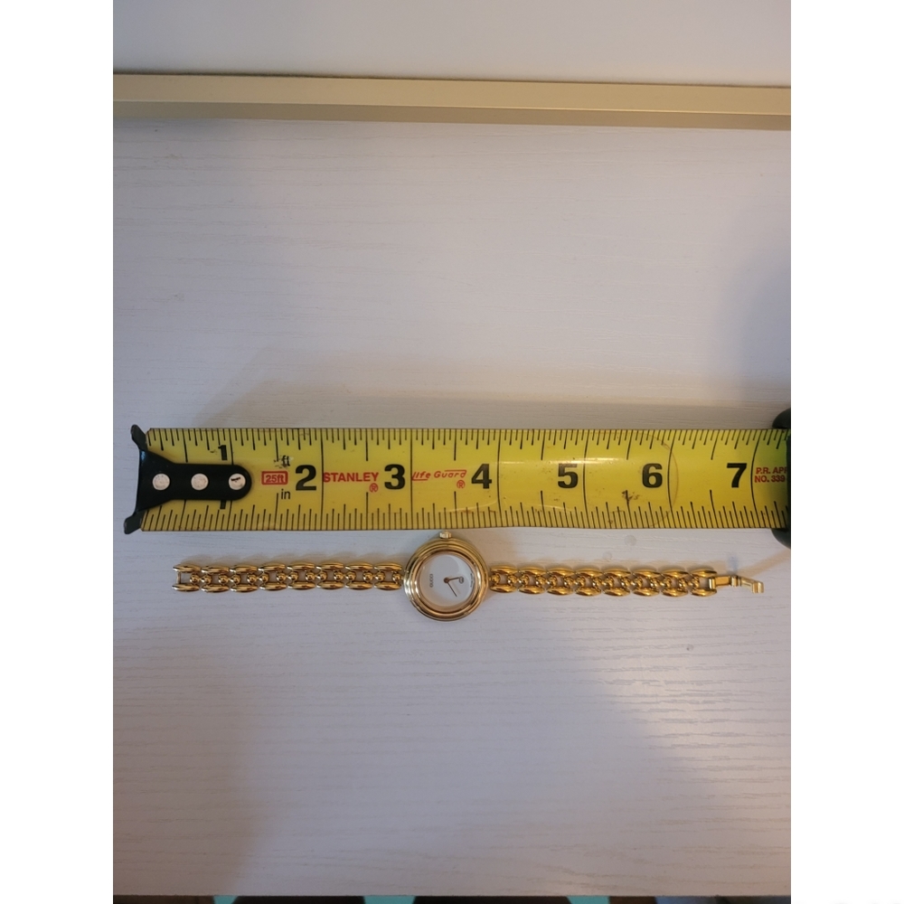 Vintage Gucci Watch Bracelet w interchangeable Bezels Women's - Picture 6 of 7
